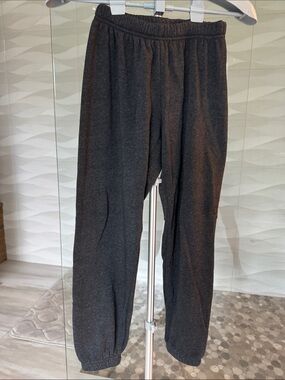 KatieJ NYC Dark Gray Girls Dylan Sweatpants Large